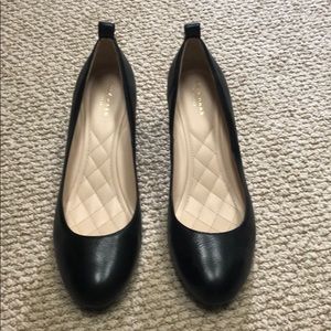 Cole Haan Black Wedges